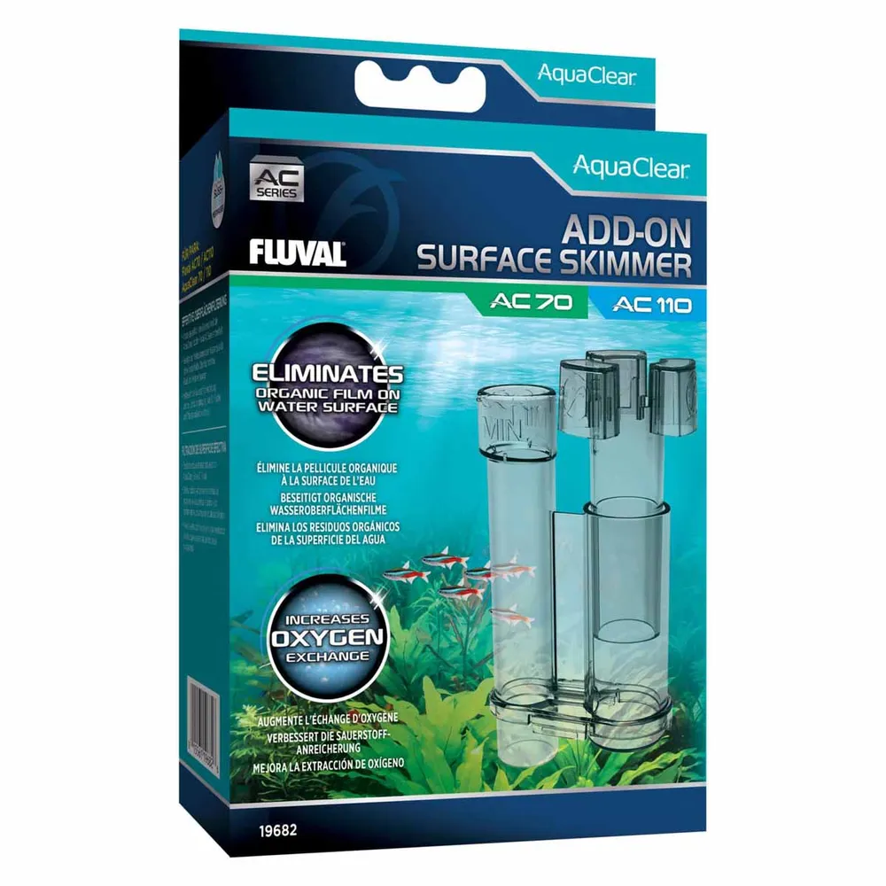 Fluval AquaClear AC 70 og AC 110 Overflade Skimmer